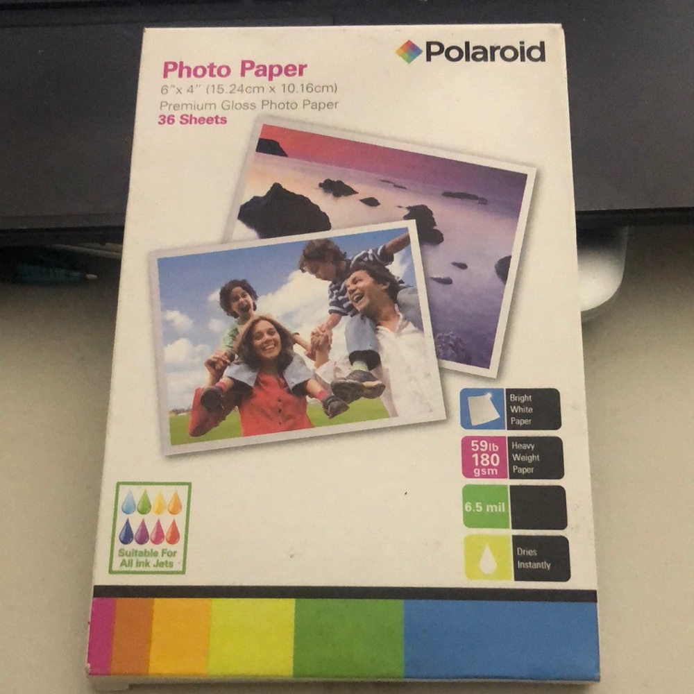 Polaroid Photos Paper